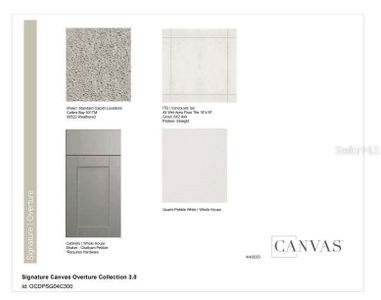 Design Selections.  Home  is under construction and selections are subject to change.