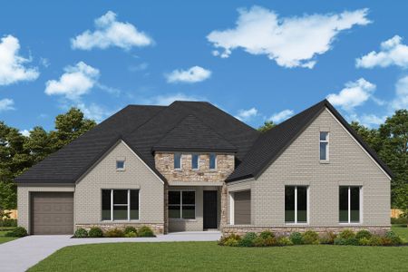 New construction Single-Family house 2238 Village Trl, Lakewood Village, TX 75068 plan The Lakeline - image