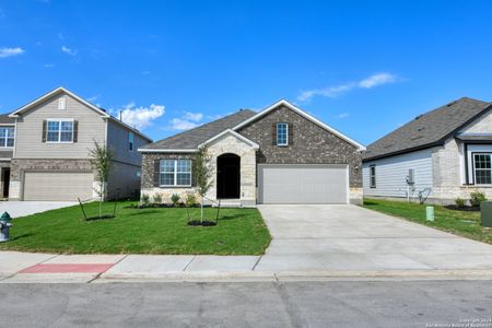 New construction Single-Family house 105 Beveridge Road, Seguin, TX 78155 Sabrina Homeplan- photo 0