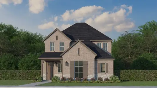 New construction Single-Family house 1709 Clover Fern Dr, Celina, TX 75009 plan 1460 - image