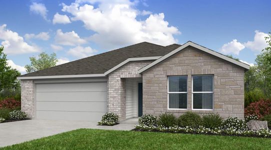 New construction Single-Family house 4006 Wynn Rd, Hutto, TX 78634 plan Mockingbird - image