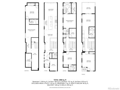New construction Duplex house 3416 Lawrence St, Denver, CO 80205 - image