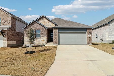 New construction Single-Family house 1419 Arcas Wy, San Antonio, TX 78245 plan The Preston (C403) - image