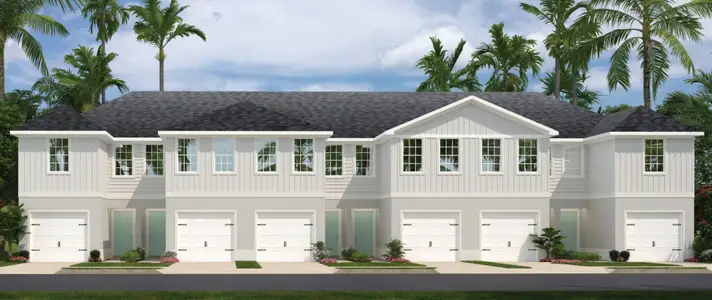 New construction Townhouse house 1198 Port Blue Wy, Lady Lake, FL 32159 null- photo 0