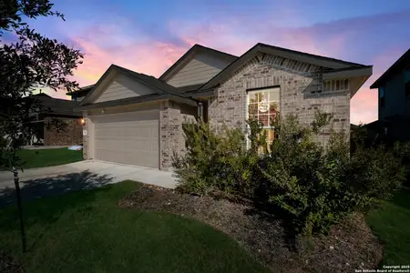 New construction Single-Family house 161 Sage Sparrow, San Antonio, TX 78253 plan The Brown - image