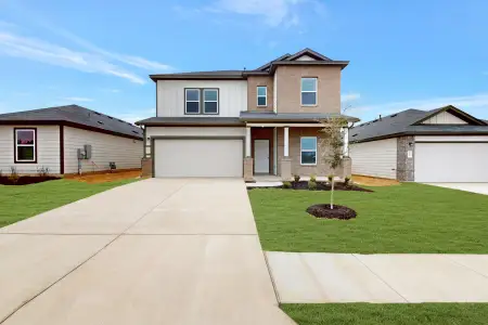 New construction Single-Family house 9300 Corvallis Dr, Austin, TX 78747 plan Harrison I - image