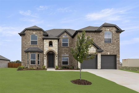 New construction Single-Family house 1906 Ranchview Dr, Cedar Hill, TX 75104 Hillcrest 2F (w/Media)- photo 1 1