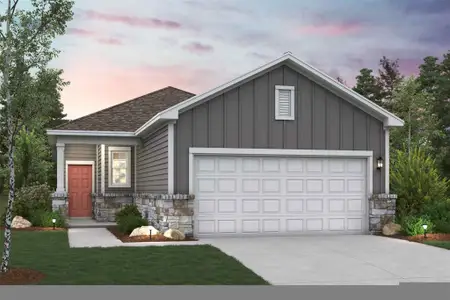 New construction Single-Family house 1225 Wild Leaf Wy, San Marcos, TX 78666 plan Isabel - image