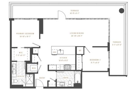 New construction Penthouse house 525 18th St, Denver, CO 80202 plan THE CURTIS - image