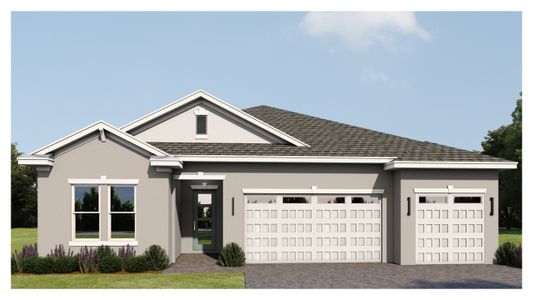 New construction Single-Family house 55 Greenhaven Pl, Ormond Beach, FL 32174 plan Flamingo (BL) - image