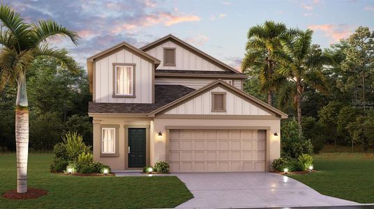 New construction Single-Family house 1792 Foreman Road, Eagle Lake, FL 33839 Columbia- photo 0