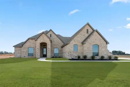 New construction Single-Family house 1017 Brock Hts, Brock, TX 76087 The Curran- photo 1 1