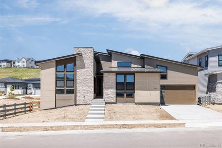 New construction Single-Family house 7421 Skygazer Street, Castle Pines, CO 80108 - photo 0