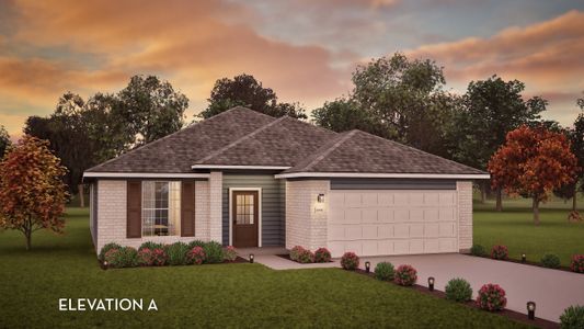 New construction Single-Family house 13233 Golden Isle Dr, La Marque, TX 77568 plan Aspen - image