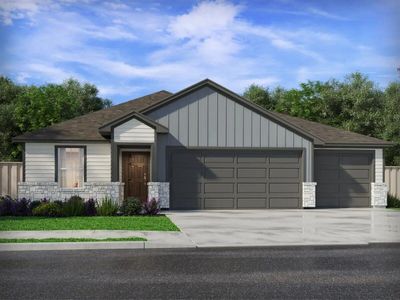 New construction Single-Family house 329 Wheel Horse Rd, Burnet, TX 78611 plan The Callaghan (830) - image