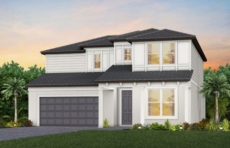 New construction Single-Family house 10557 Longmeadow Ave, Parrish, FL 34219 plan Umbria - image