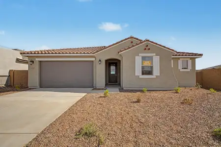 New construction Single-Family house 17467 W Saguaro Vista Dr, Surprise, AZ 85387 plan Burgundy - image