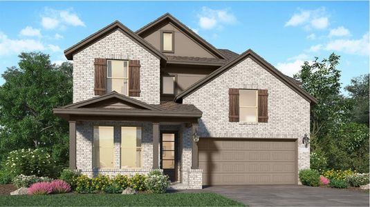 New construction Single-Family house 2735 Crested Creek Lane, Richmond, TX 77406 Pelham- photo 0