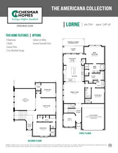 New construction Single-Family house 15331 Le Reve Ln, Conroe, TX 77302 plan Lorne - image