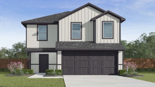 New construction Single-Family house 105 Wyatt Wy, Jarrell, TX 76537 plan Franklin - image