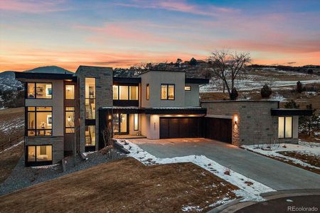 Dramatic Architecture Surrounded by Foothills