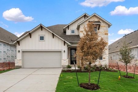 New construction Single-Family house 17217 Chiquito St, Pflugerville, TX 78660 plan Thornton - image