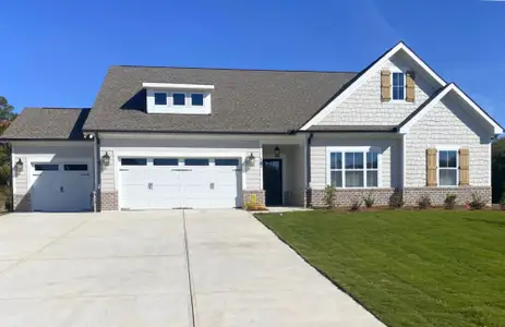 New construction Single-Family house 123 Arbor Woods Wy, Easley, SC 29642 plan (SC)Ellen A.1 2 Front Entry - image