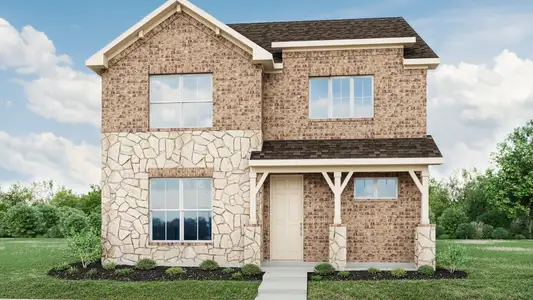 New construction Single-Family house 13504 Barn Chime St, Elgin, TX 78621 plan Orwell III - image