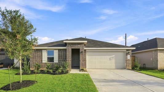 New construction Single-Family house 650 Meadowknoll Dr, Crosby, TX 77532 plan Glendale - image