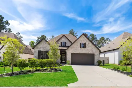 New construction Single-Family house 415 N Hillary Step Pl, Montgomery, TX 77316 plan Brentwood Plan - image
