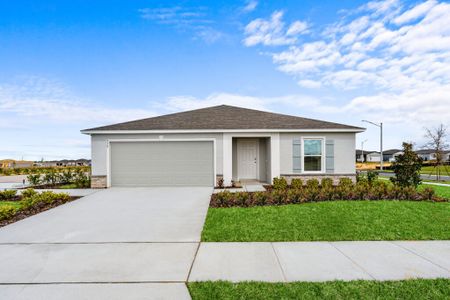 New construction Single-Family house 359 Aster Ct, Poinciana, FL 34759 plan King - image