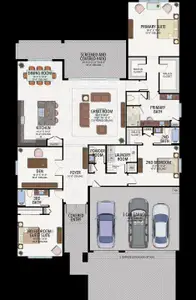 New construction Single-Family house 3534 Primrose Hill Wy, Fort Myers, FL 33905 plan Nassau - image