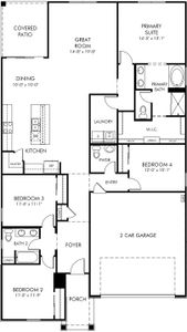 New construction Single-Family house 22587 W Pontiac Dr, Surprise, AZ 85387 plan Arlo - image