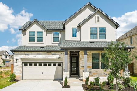 New construction Single-Family house 279 San Saba Dr, Buda, TX 78610 plan Henley - image
