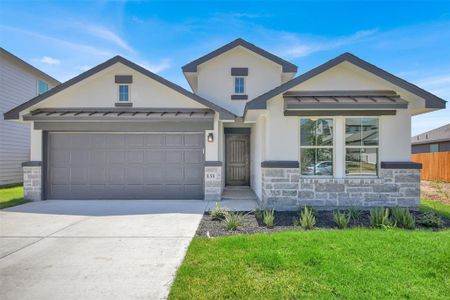 New construction Single-Family house 133 Woods Edge Ln, Andice, TX 78628 plan Oliver 2015 S - image