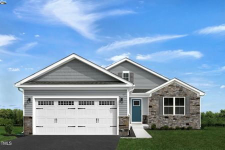 New construction Single-Family house 42 Saintsbury Dr, Fuquay Varina, NC 27526 Dominica Spring- photo 0