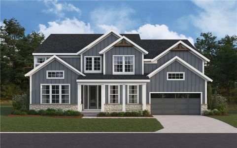New construction Single-Family house 15 Veranda Wy, Kennesaw, GA 30152 plan Paxton - image