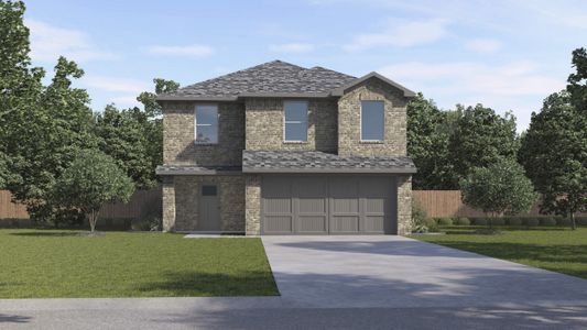 New construction Single-Family house 1931 Castle Creek Trl, Blue Ridge, TX 75424 plan Franklin - image