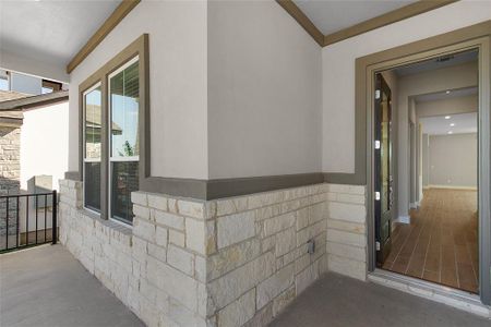 New construction Single-Family house 20804 Jordyn Sterling St, Manor, TX 78653 Lucas- photo 2 2