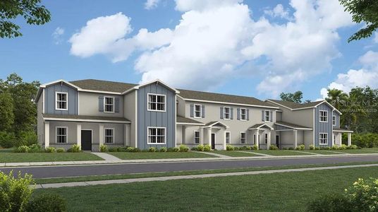 New construction Townhouse house 5625 Ronin Dr, St. Cloud, FL 34771 plan Wilshire - image