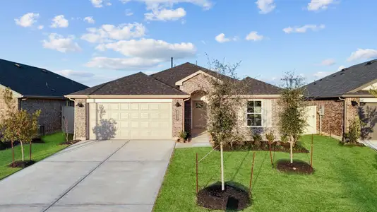 New construction Single-Family house 3726 Sunrise Ln, League City, TX 77573 plan Huntsville - image