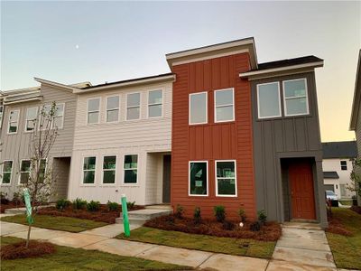 New construction Townhouse house 1611 Aeslin Drive Northwest, Atlanta, GA 30318 Calliope Homeplan- photo 0