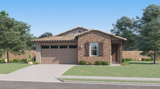 New construction Single-Family house 3195 E Baler Dr, San Tan Valley, AZ 85140 Palo Verde Plan 3519- photo 0 0