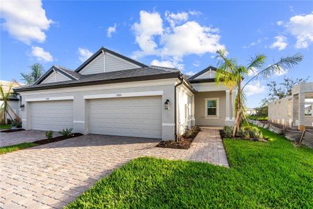 New construction Single-Family house 17990 Cherished Loop, Bradenton, FL 34211 Topaz- photo 0