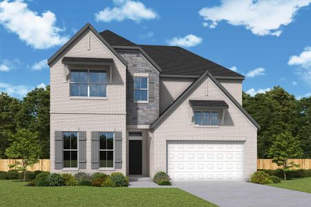New construction Single-Family house Bartonville, TX 76226 plan The Remi - image