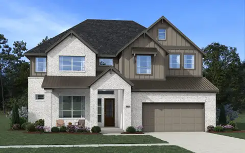 New construction Single-Family house 530 Diamondleaf Dr, Buda, TX 78610 plan Waterloo - image