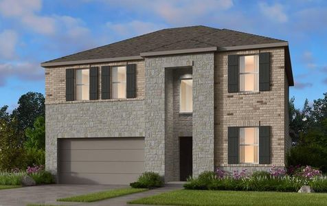 New construction Single-Family house 4003 Wynn Rd, Hutto, TX 78634 plan Frio - image