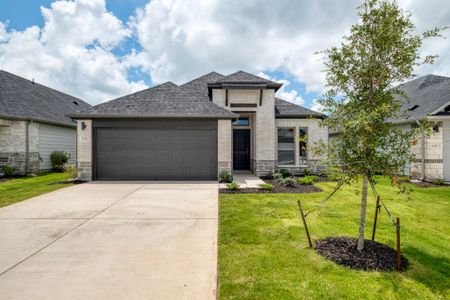 New construction Single-Family house 108 Malibu Bnd, Hutto, TX 78634 plan Turquoise - image