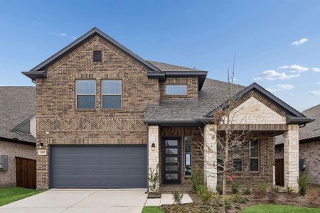 New construction Single-Family house 1917 Huron Dr, Forney, TX 75126 plan Addison - 50' Lot - image