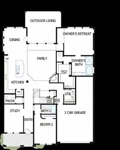 The success of a floorplan is the way you can move through it…You’ll be amazed at how well this home lives…We call it traffic patterns.